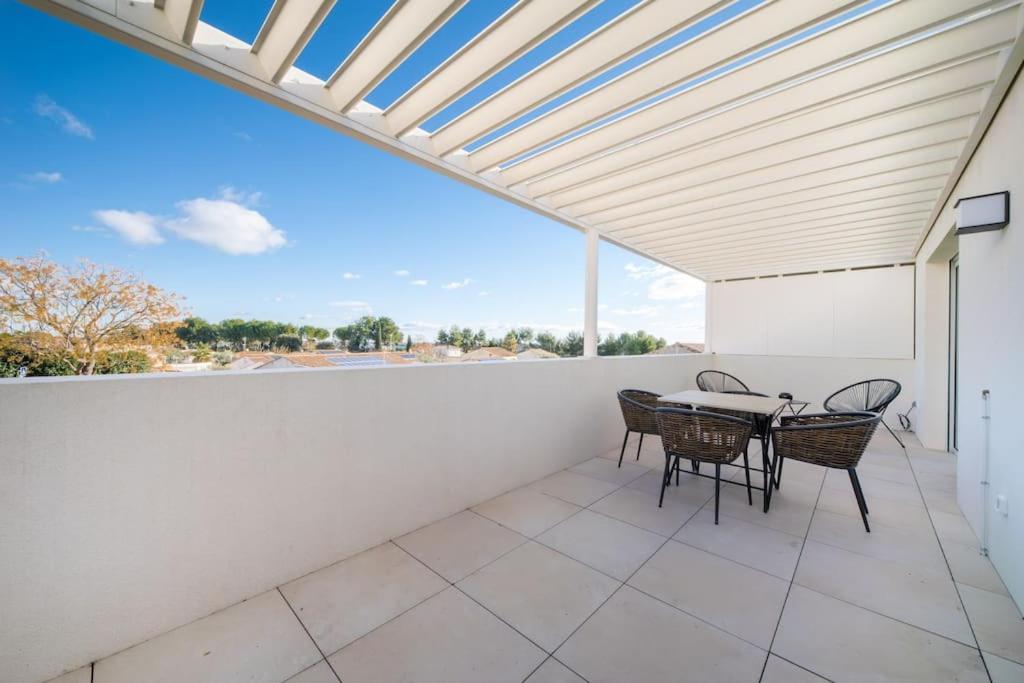 Le Square D'Evan - Appartement De Standing - Grande Terrasse Exterieure - Climatisation Saint-Aunes Exterior photo
